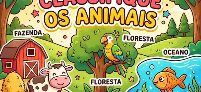 Imagem de capa da publicação sobre Classifique os Animais no Blog E-Redação.