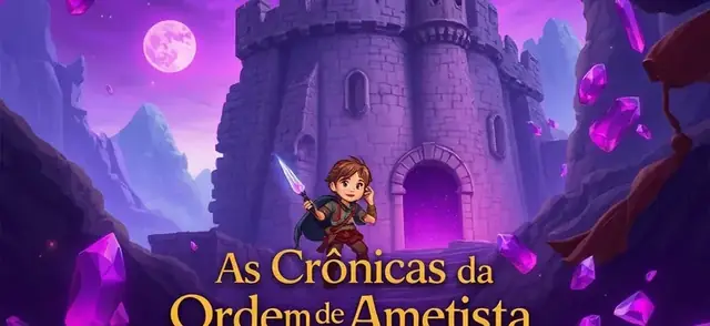 Imagem de capa da publicação sobre As Crônicas da Ordem de Ametista no Blog E-Redação.