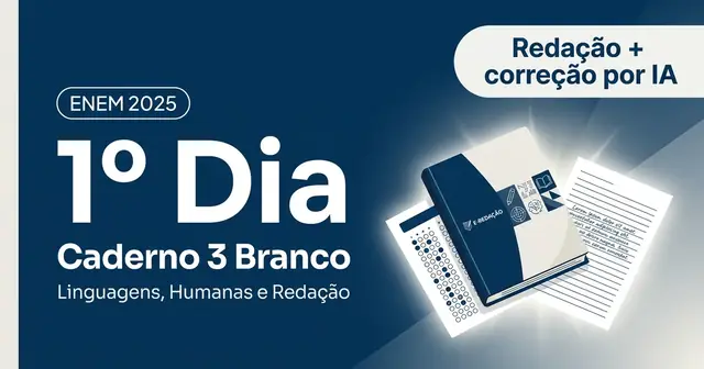 Imagem de capa da publicação sobre Simulado ENEM 2025 — Prova Branca do 1º Dia no Blog E-Redação.